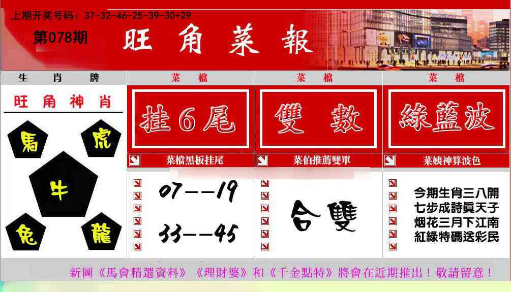 078期旺角菜报[图]